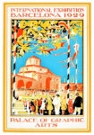 Πόστερ 1929 INTERNATIONAL EXHIBITION IN BARCELONA