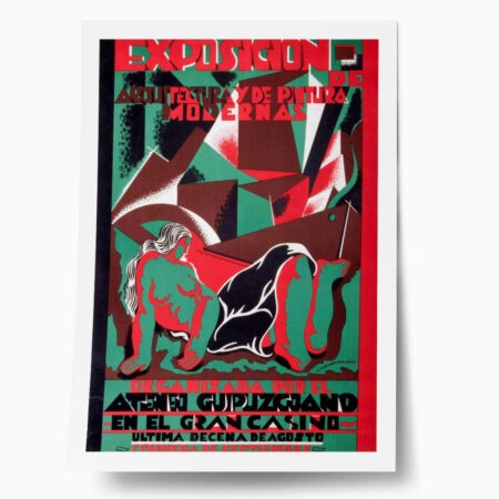 Πόστερ 1930 ARCHITECTURE AND PAINTING EXHIBITION - Posters