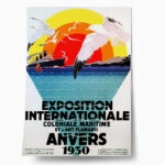 Πόστερ 1930 EXPOSITION INTERNATIONALE COLONIALE