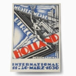 Πόστερ 1930 UTRECHT INDUSTRIES FAIR