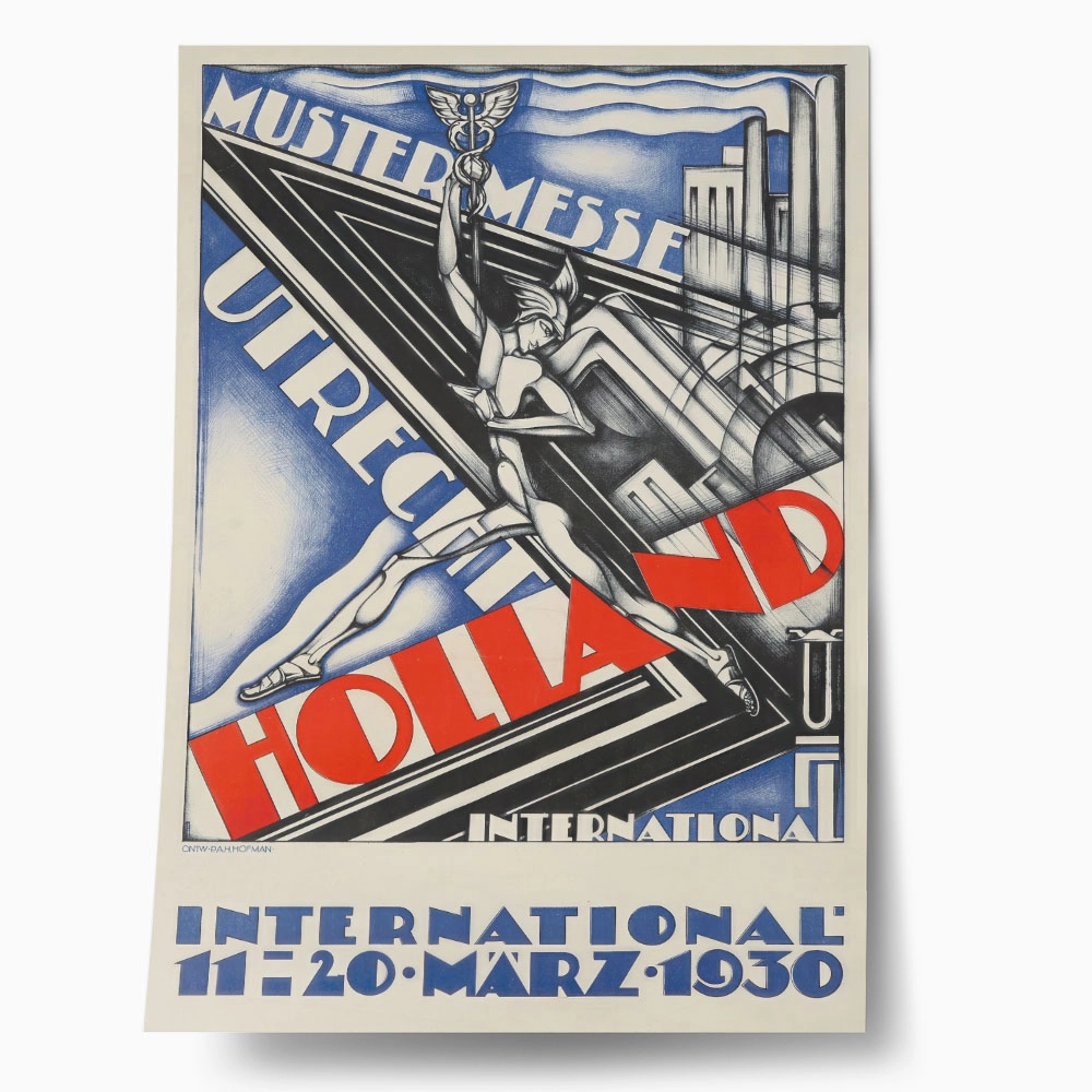 Πόστερ 1930 UTRECHT INDUSTRIES FAIR