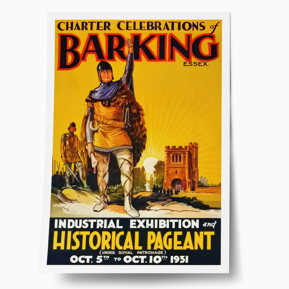 Πόστερ 1931 BARKING CHARTER CELEBRATIONS