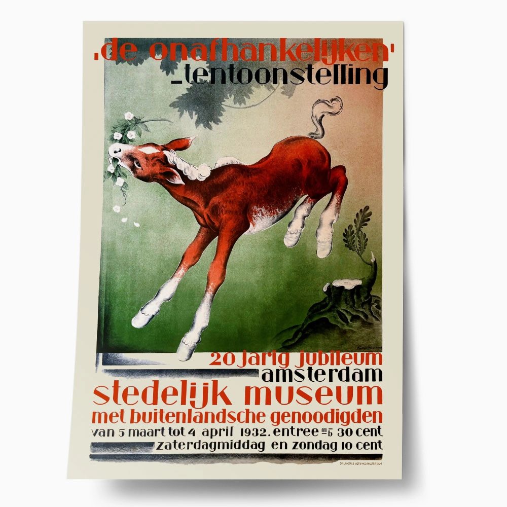 Πόστερ 1932 STEDELIJK MUSEUM EXHIBITION
