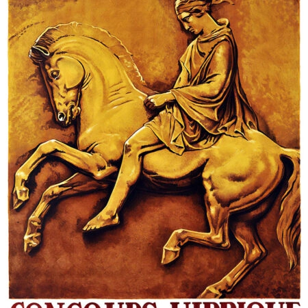 Πόστερ 1934 INTERNATIONAL HORSE SHOW - Posters Sticky 2