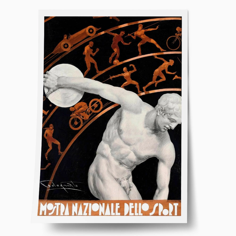 Πόστερ 1935 NATIONAL SPORT SHOW