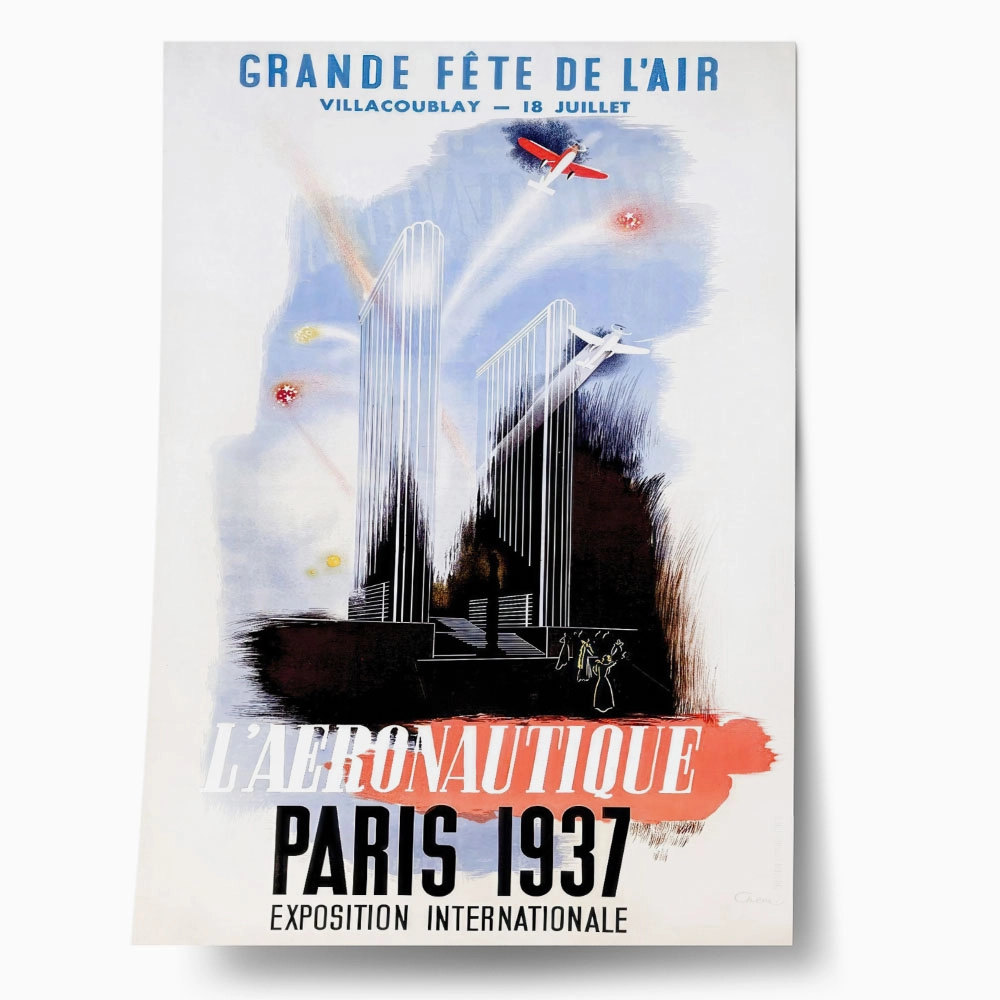 Πόστερ 1937 EXPOSITION INTERNATIONALE PARIS