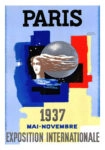 Πόστερ 1937 PARIS EXPOSITION INTERNATIONALE
