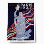 Πόστερ 1937 PARIS INTERNATIONAL EXPOSITION OF ARTS AND TECHNIQUES