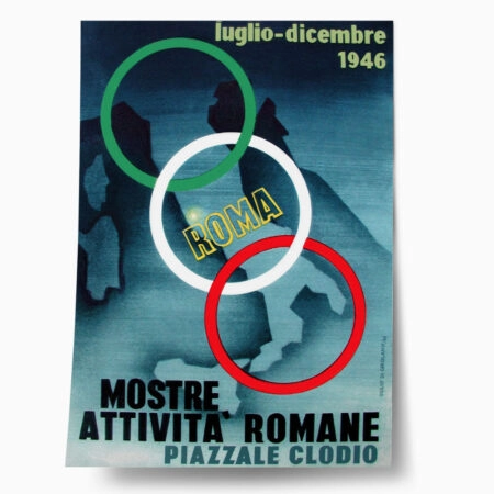 Πόστερ 1946 MOSTRE ATTIVITÀ ROMANE - Posters