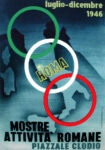 Πόστερ 1946 MOSTRE ATTIVITÀ ROMANE