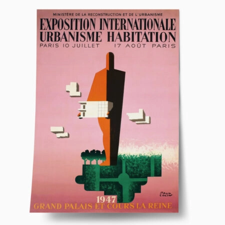 Πόστερ 1947 INTERNATIONAL EXHIBITION OF URBANISM AND HOUSING - Posters