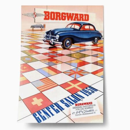 Πόστερ 1950 BORGWARD HANSA 1500 - Posters