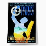 Πόστερ 1952 FRENCH AGRICULTURAL EXHIBITION