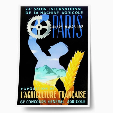 Πόστερ 1952 FRENCH AGRICULTURAL EXHIBITION - Posters