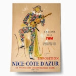Πόστερ 1954 NICE-CÔTE D'AZUR