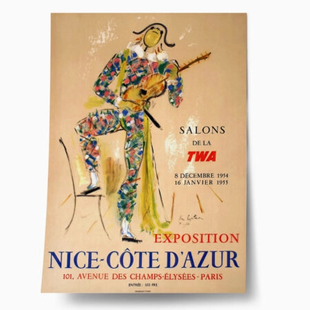 Πόστερ 1954 NICE-CÔTE D'AZUR - Posters