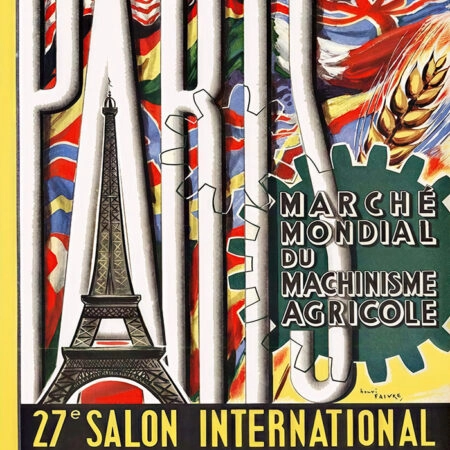 Πόστερ 1955 27TH INTERNATIONAL AGRICULTURAL MACHINERY FAIR - Posters Sticky 2