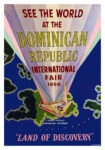 Πόστερ 1956 DOMINICAN REPUBLIC INTERNATIONAL FAIR