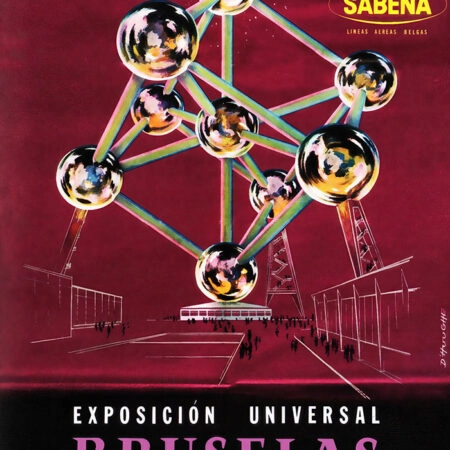 Πόστερ 1958 BRUSSELS WORLD'S FAIR - Posters Sticky 2