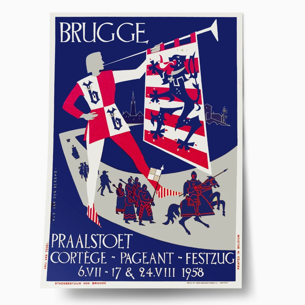 Πόστερ 1958 MEDIEVAL PAGEANT EVENT
