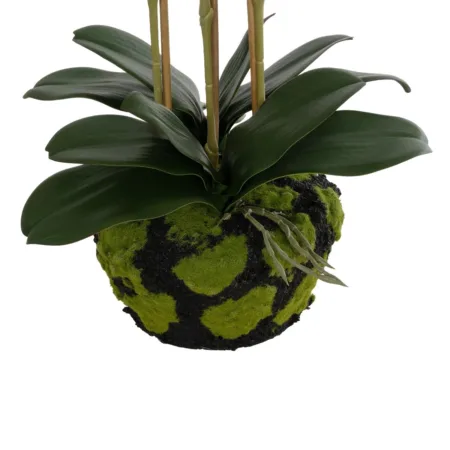 GloboStar® Artificial Garden BUTTERFLY ORCHID BONSAI 21400 Τεχνητό Διακοσμητικό Φυτό Ορχιδέα Μ34 x Π27 x Υ65cm -  Sticky 2