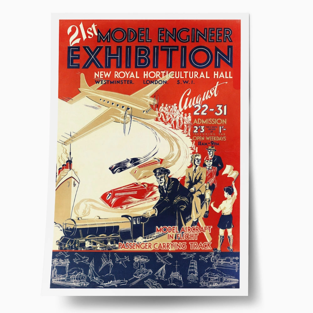 Πόστερ 21ST MODEL ENGINEER EXHIBITION
