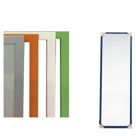 Καθρέφτης Πολύχρωμο Γυαλί 34x114cm Σε 5 Χρώματα - Καθρέπτες