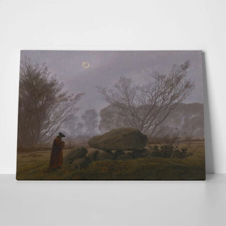 Πινακας σε καμβά CASPAR DAVID FRIEDRICH - A WALK AT DUSK
