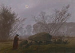 Πινακας σε καμβά CASPAR DAVID FRIEDRICH - A WALK AT DUSK