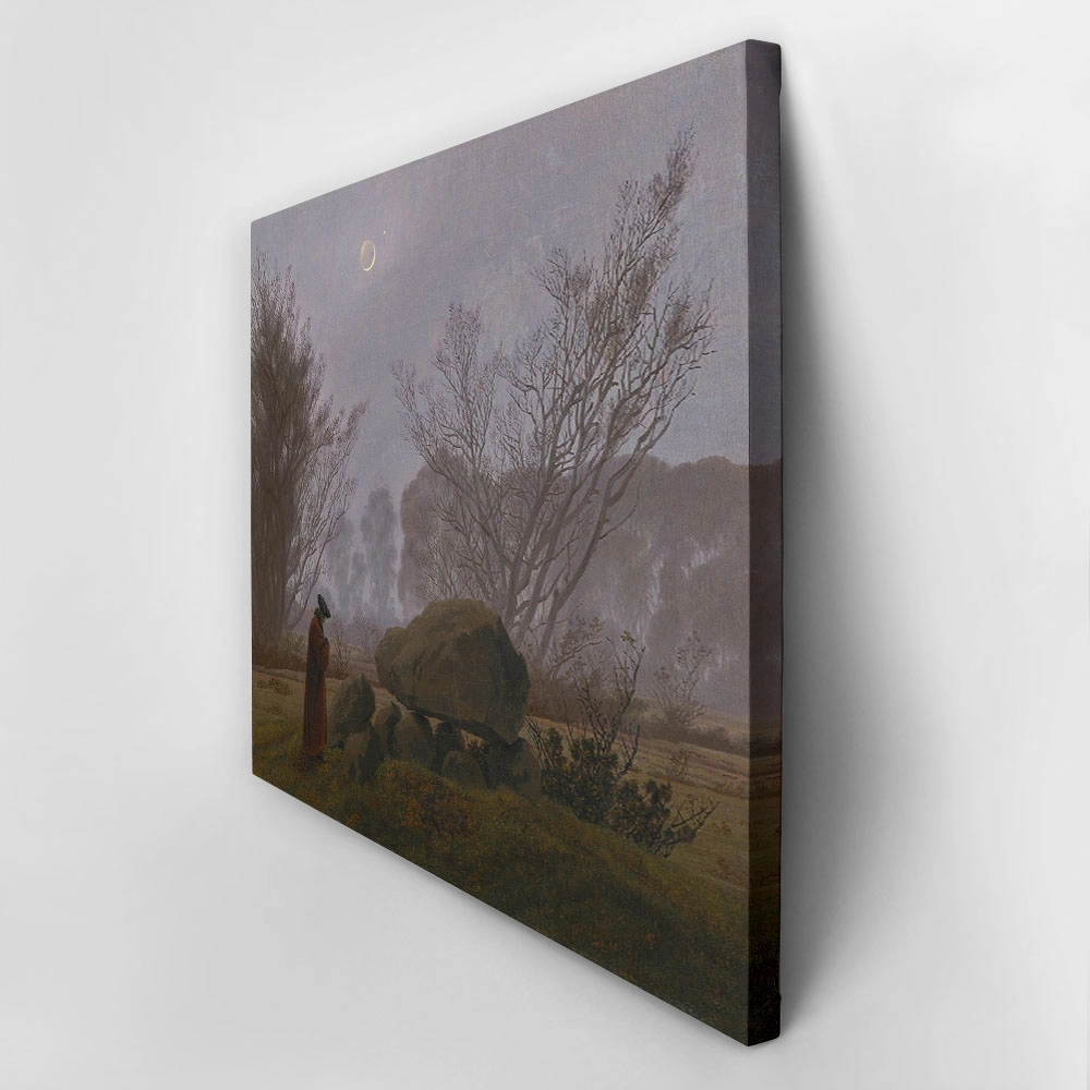 Πινακας σε καμβά CASPAR DAVID FRIEDRICH - A WALK AT DUSK