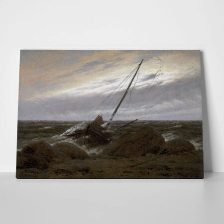 Πινακας σε καμβά CASPAR DAVID FRIEDRICH - AFTER THE STORM