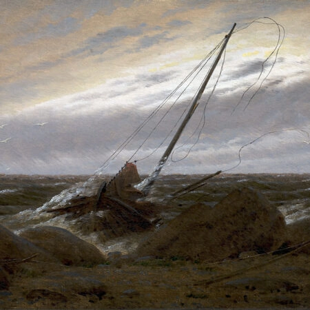 Πινακας σε καμβά CASPAR DAVID FRIEDRICH - AFTER THE STORM - Caspar David Friedrich Sticky 5
