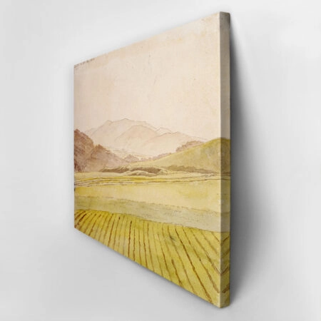 Πινακας σε καμβά CASPAR DAVID FRIEDRICH - BOHEMIAN LANDSCAPE - Caspar David Friedrich Sticky 2