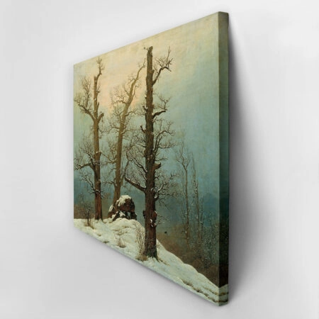 Πινακας σε καμβά CASPAR DAVID FRIEDRICH - CAIRN IN SNOW - Caspar David Friedrich Sticky 2