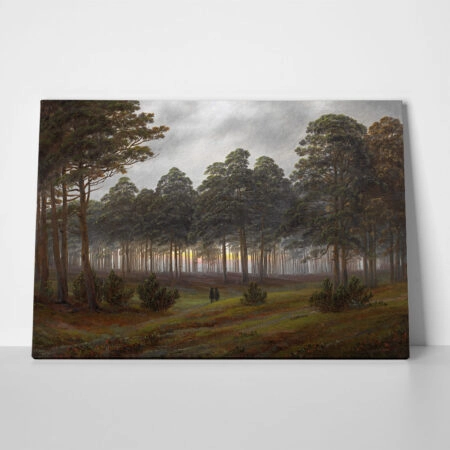 Πινακας σε καμβά CASPAR DAVID FRIEDRICH - EVENING