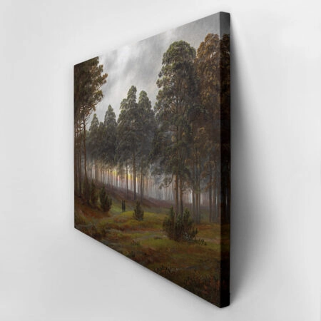 Πινακας σε καμβά CASPAR DAVID FRIEDRICH - EVENING - Caspar David Friedrich Sticky 2