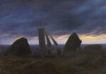 Πινακας σε καμβά CASPAR DAVID FRIEDRICH - FISHING BOAT BY THE BALTIC SEA