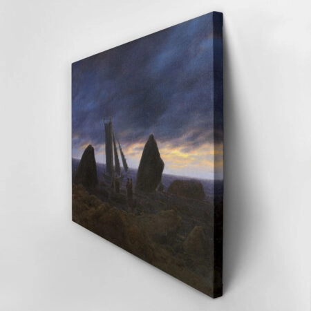 Πινακας σε καμβά CASPAR DAVID FRIEDRICH - FISHING BOAT BY THE BALTIC SEA - Caspar David Friedrich Sticky 2