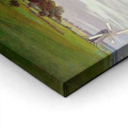 Πινακας σε καμβά CASPAR DAVID FRIEDRICH - FLAT COUNTRYSIDE - Caspar David Friedrich Sticky 1