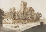 Πινακας σε καμβά CASPAR DAVID FRIEDRICH - LYNGBY CHURCH