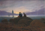 Πινακας σε καμβά CASPAR DAVID FRIEDRICH - MOONRISE OVER THE SEA