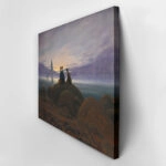 Πινακας σε καμβά CASPAR DAVID FRIEDRICH - MOONRISE OVER THE SEA