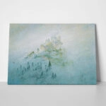 Πινακας σε καμβά CASPAR DAVID FRIEDRICH - MORNING MIST IN THE MOUNTAINS