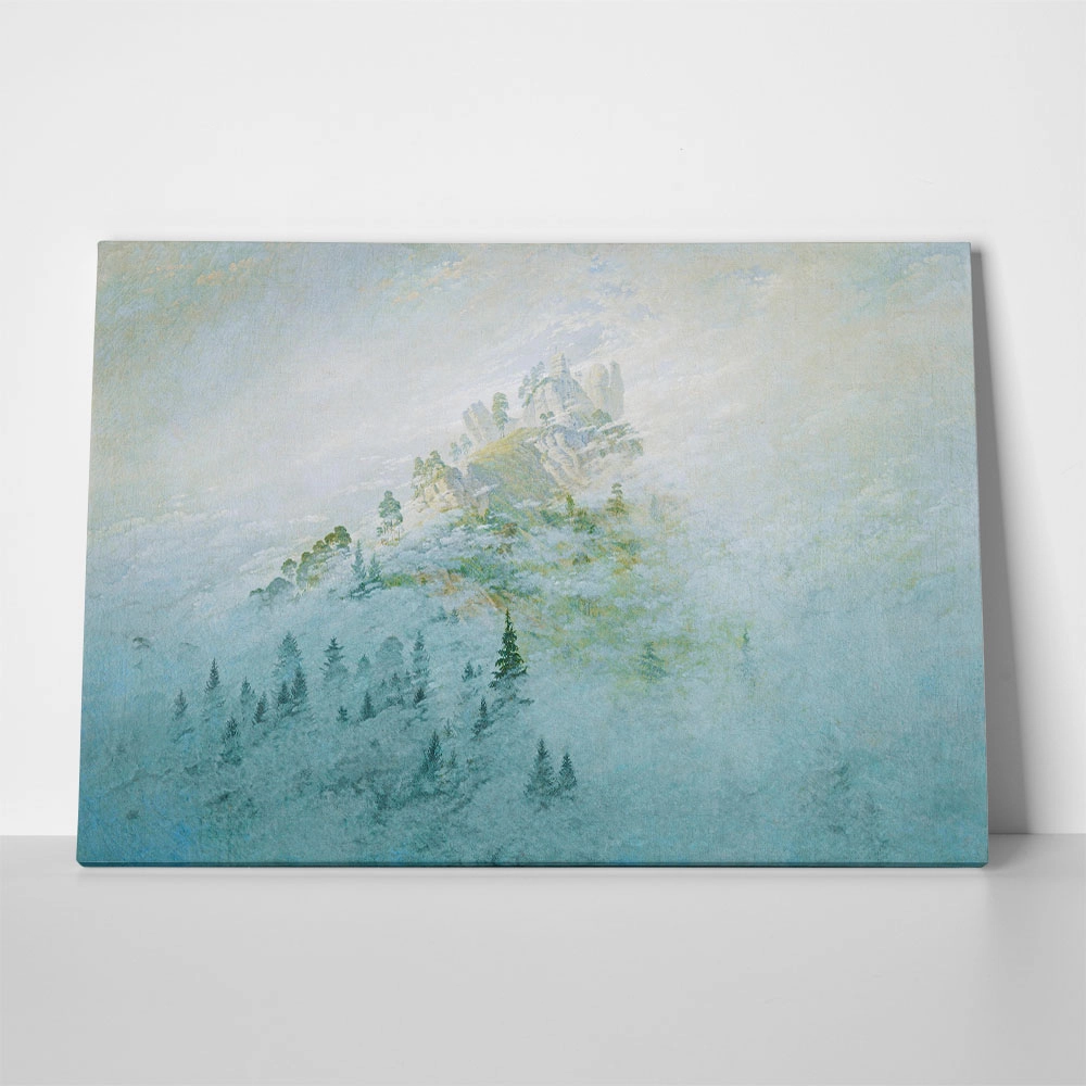Πινακας σε καμβά CASPAR DAVID FRIEDRICH - MORNING MIST IN THE MOUNTAINS