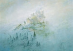 Πινακας σε καμβά CASPAR DAVID FRIEDRICH - MORNING MIST IN THE MOUNTAINS