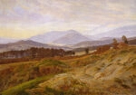 Πινακας σε καμβά CASPAR DAVID FRIEDRICH - MOUNTAIN IN RIESENGEBIRGE