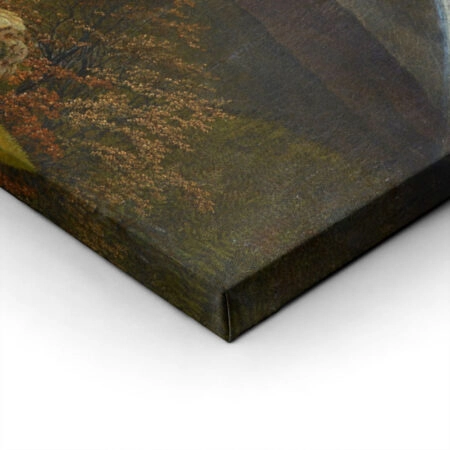 Πινακας σε καμβά CASPAR DAVID FRIEDRICH - MOUNTAIN LANDSCAPE WITH RAINBOW - Caspar David Friedrich Sticky 1
