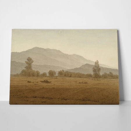 Πινακας σε καμβά CASPAR DAVID FRIEDRICH - NEW MOON ABOVE THE RIESENGEBIRGE