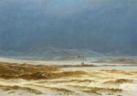 Πινακας σε καμβά CASPAR DAVID FRIEDRICH - NORTHERN LANDSCAPE