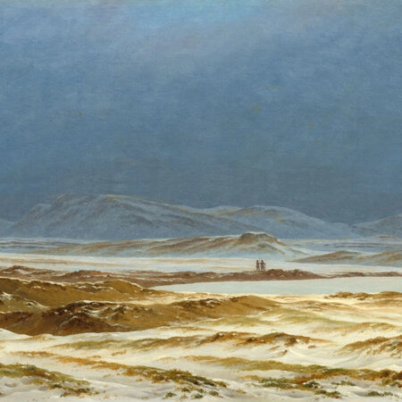 Πινακας σε καμβά CASPAR DAVID FRIEDRICH - NORTHERN LANDSCAPE - Caspar David Friedrich Sticky 5